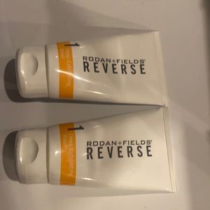 2 UNiTS Rodan + Fields Reverse Step 1 Deep Exfoliating Wash travel size 1 Oz
